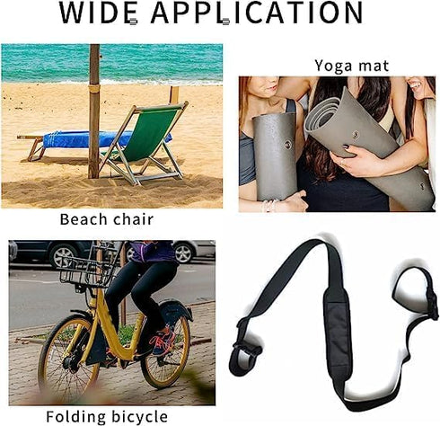 IYWISH Backpacking Camping Chair Strap,Carry Strap for Beach Chair Carrying Folding Chair Adjustable Beach Chair Carry
