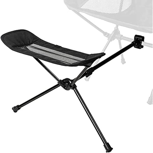 Limecute Hammock Universal Camping Chair Foot Rest Ottoman Folding Attachable Leg Rest Recliner Lazy Retractable