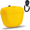 AUDWUD Silicone Dog Treat Pouch - Clip on Portable Training Container with Magnetic Buckle and Waist Clip, No BPA