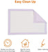 Amazon Basics Cat Pad Refills, Lemon Scent, Pack of 20, Purple and White