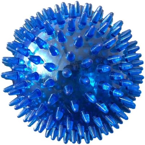 PetSport 2.8" Gorilla Spiky Ball Floating Dog Toy (3 Pack) - Vanilla Scented TPR Rubber, Ultra Light & Durable