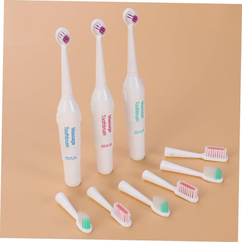 UPKOCH PET Electric Toothbrush for Dogs Waterproof Portable Rechargeable Electric Brush Soft Bristles for Travel