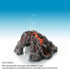 Volcano Shape Aquarium Decorations, Resin Fish Tank Cave Ornaments, Fish Sleep Rest House