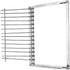 Pigeon Bird Cage Door Coop, Automatic Chicken Wire Frame Cages Supply (29 x 26cm)