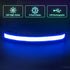 Illumifun LED Running Belt, USB Rechargeable Light Up Sash, High-Visibility Elastic Waistband for Nighttime Activities