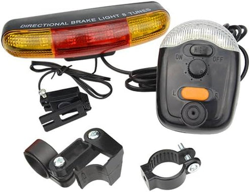 XINGYHENG Multifunctional Bicycle Turning Light, Red Color Brake Lamp for Safe Cycling
