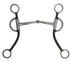 AJ Tack Double Rein Long Shank Sweet Iron Bit