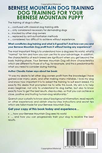 Bernese Mountain Dog Training: Dog Training for your Bernese Mountain puppy