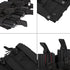 Triple Mag Pouch Open-Top Rifle and Pistol Magazine Pouches for M4 M16 AK Military Gear