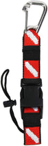 Universal BCD Scuba Diving Gear Keeper Holder with Lanyard Safety Clip (HY08)