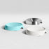 CatGuru Cat Bowls, Whisker Stress Free Food Bowl, Non-Slip Shallow Dish for Feeding & Watering Supplies, Stainless Steel