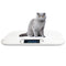 Digital Electronic Display Portable Dog Cat Scale - Weighs Pet Food, Up to 44 Pounds Capacity for Small Animals