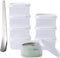 8Pack Canned Cat Food Storage Container for 3oz Cat Cans, Transparent Plastic