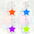 Reflector Pendant, 16pcs Waterproof Child Safety Reflector Pendant for School Bag, Wheelchair, Bicycle and Running