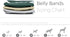 Pet Parents Premium Washable Belly Bands, 3 Pack Male Dog Diapers & Belly Bands, Extra Small Spruce Color