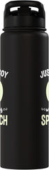 Just A Boy Who Loves Spinach Insulated Water Bottle for Kids