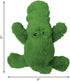 Cozie KONG - Ali Alligator - Indoor Cuddle Squeaky Plush Dog Toy - for Medium Dogs
