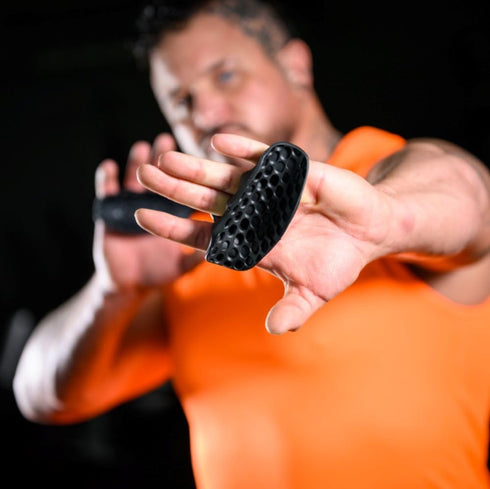 CutS (1 Weight Lifting Grips for Men & Women, Non-Slip Rubber Gym Grips for Hand Protection, Weightlifting Grips