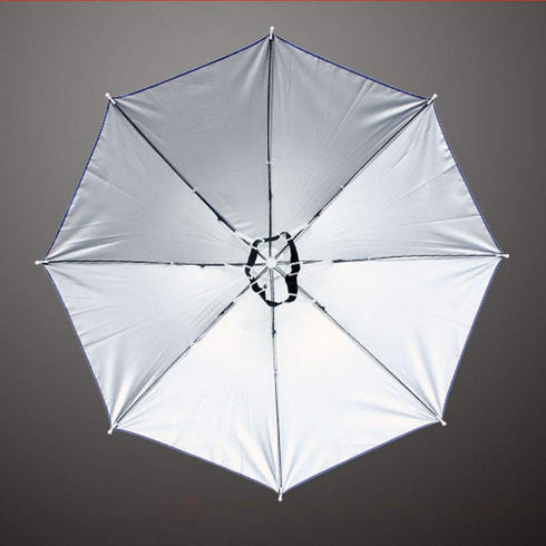 UH26 Umbrella Hat, Colorful Folding Headwear 26”, Elastic Headband for Sun Rain, Perfect for Kids