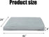 Waterproof Dog Bed Cover,Dog Crate Pad Cover with Zipper,Oxford Dog Bed Sheets,Pet Bed Cover Hair Easy to Remove,Dog Bed Covers Replacement Washable (Gray #1, 46 * 29 * 4inch)
