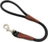 BTINESFUL Short Dog Leash, 18, 24 Inch Strong Nylon Training Traffic Leash for Medium Large Dogs (1/2" x 18 inch)