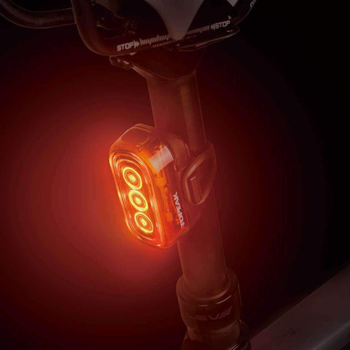 Topeak TailLux 100 USB Rear Bike Light (Red/Yellow)