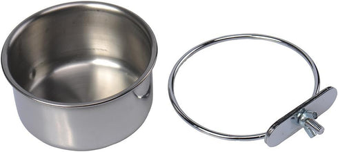 Durable Crates Cages Dog Parrot Puppy Pet Food Water Bowl S M L by redcolourful, New
