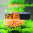 2Pcs LCD 3D Digital Electronic Temperature Measurement, Fish Tank Temp Meter, Aquarium Thermometer Accessories