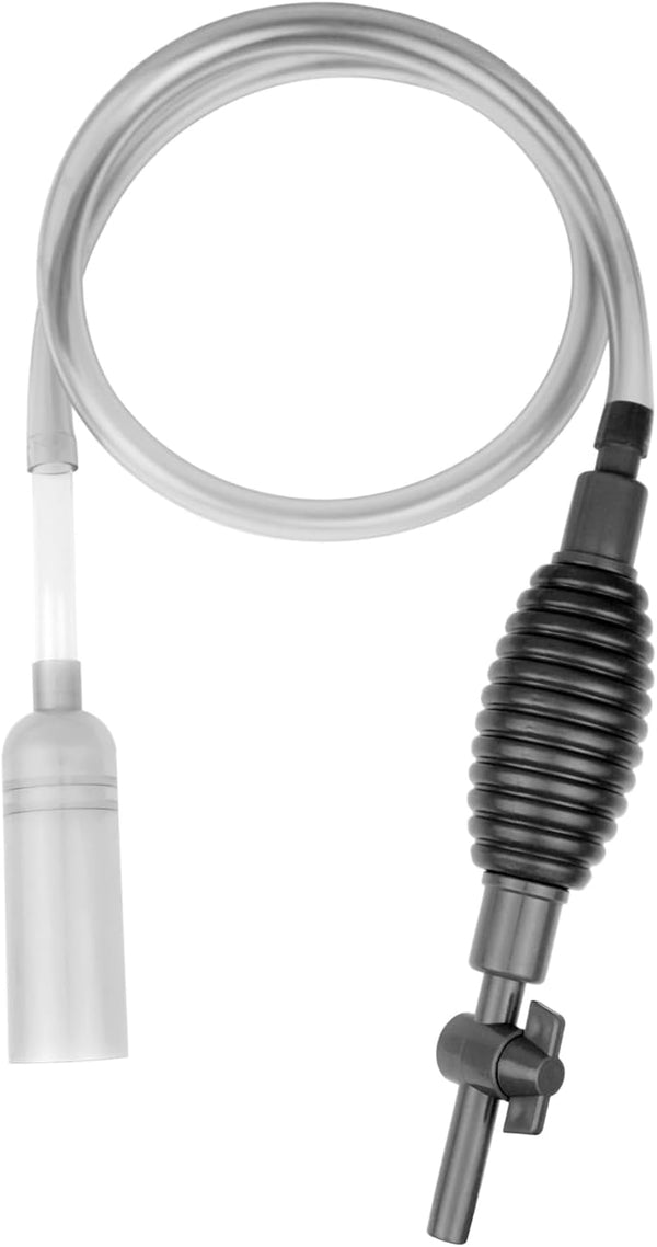 5.7FT Aquarium Vacuum Cleaner Siphon for Fish Tank Cleaning, Gravel & Sand Water Change