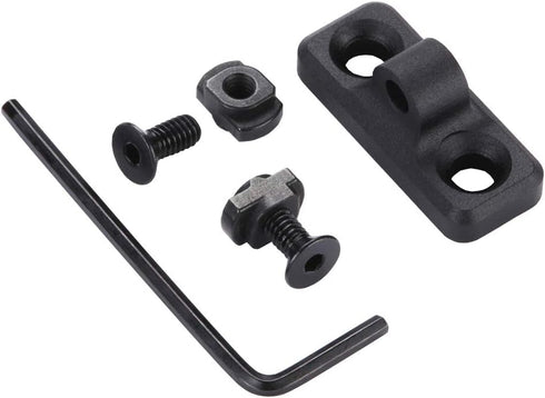 Gun Sling Swivel Sling Mount Stud - Low Profile Aluminum Mount for Mlock or Keymode Rifle Sling