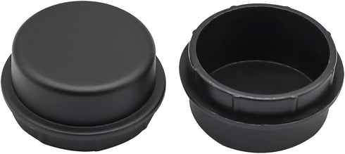 Golf Cart 2Pcs Front Hub Dust Cap Cover, Fits Club Car 2003-Up DS, 2004-Up Precedent, 2018-Up Tempo