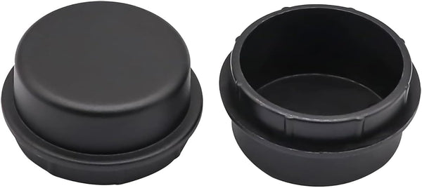 Golf Cart 2Pcs Front Hub Dust Cap Cover, Fits Club Car 2003-Up DS, 2004-Up Precedent, 2018-Up Tempo