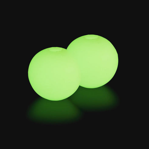 Harry Barker Rubber Balls and Chew Stick, 2.5" Glow Balls, Rubber Bone for Dogs