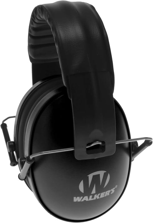 Walker's Youth & Women's Low Profile Folding Padded Headband Earmuffs, Adjustable Hearing Protection