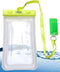 Jokari Waterproof Floating Phone Case with Neck Strap, Emergency Whistle, Touchscreen Use, Keep Phone Dry on Boating