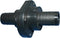 T-H Marine Double Barb Inline Scupper Check Valve - 1-1/8" - Black by T-H Marine