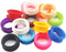 12 Pcs Pet Scissors Finger Rings Grips Inserts for Grooming Shear Thumb Insert, Barber Hairdressing