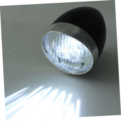 Kisangel 2pcs Retro Bike Lights, Rechargeable LED Bike Headlights for Safety and Visibility