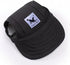 Leconpet Baseball Caps with Neck Strap - Adjustable Comfortable Ear Holes for Small, Medium, and Large Dogs, Outdoor