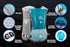 Lovtour Premium Hydration Vest Pack for Marathon, Cycling, Hiking with Soft Water Bottle