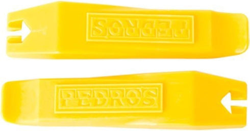 Pedro's Bicycle Tire Lever - Pair, Pack of 2 (Yellow)