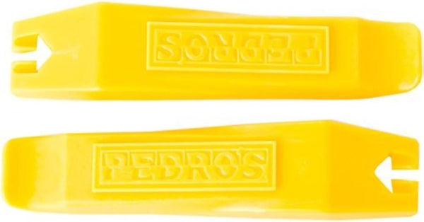 Pedro's Bicycle Tire Lever - Pair, Pack of 2 (Yellow)
