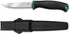 FLISSA Bushcraft Knife, Fixed Blade with Nylon Sheath, Stainless Steel Blade for Camping and Hiking, 4 Inch