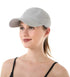 Womens Criss Cross Ponytail Hat, Quick Drying Baseball Cap with UV Protection