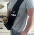 Small Emotional Support Dog Sling Carrier, EZ-Sling for Small Dogs, Includes Five ESA Handout Cards