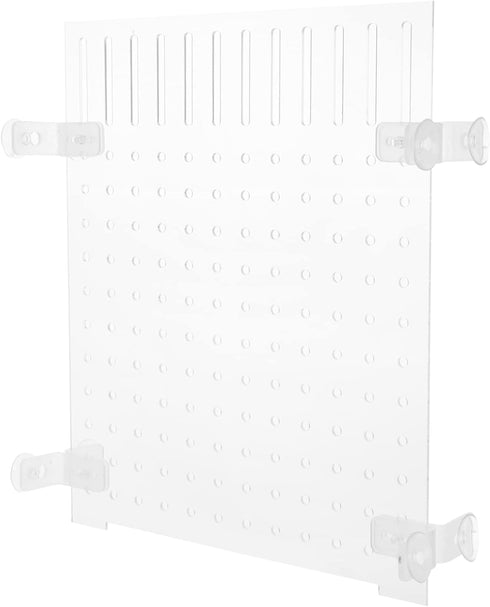 1pc Acrylic Fish Tank Divider Board with Suction Cup, Large Aquarium Divider for Mixed Breeding