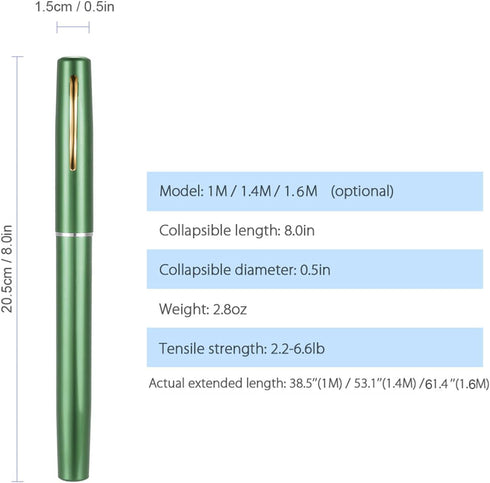 Lixada Mini Pen Fishing Rod and Reel Combo Kit