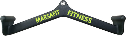 Home Gym Fitness Rowing T-bar V-bar Pulley Cable Machine Attachments for Bicep Curl and Tricep Lat Pulldown