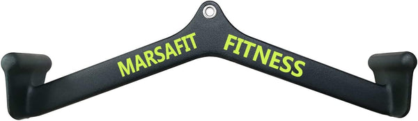 Home Gym Fitness Rowing T-bar V-bar Pulley Cable Machine Attachments for Bicep Curl and Tricep Lat Pulldown