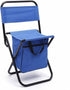 Fydun Folding Back Chair, Outdoor Camping Portable Chair, Easy to Carry Comfortable Fishing Chairs Leisure with Bag